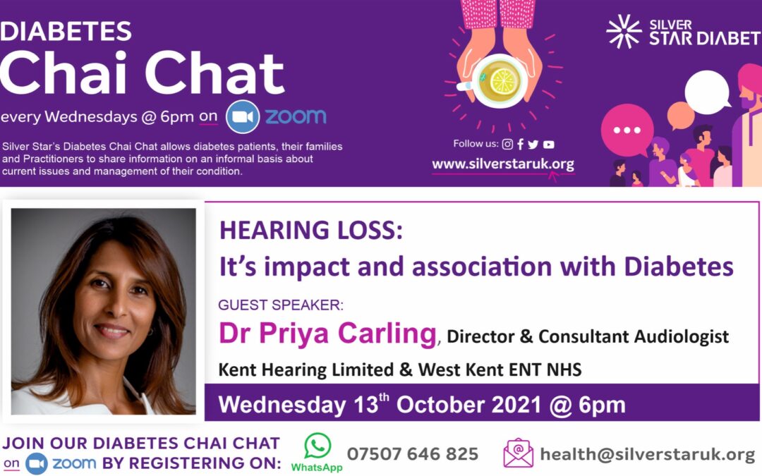 Hearing loss and diabetes – Dr Carling speaks.